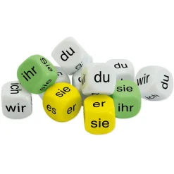 Würfel-Set "ich - wir - du" 12-tlg., 20 mm in Box
