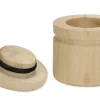 Zahndöschen aus Holz, 24 Stück