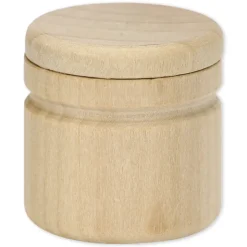 Zahndöschen aus Holz, 24 Stück