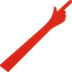 Zeigestab orange "Hand" für OHP-Präsentation