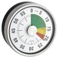 Zeitdauer-Uhr "Automatik" Compact mit Magnet und Ampelscheibe