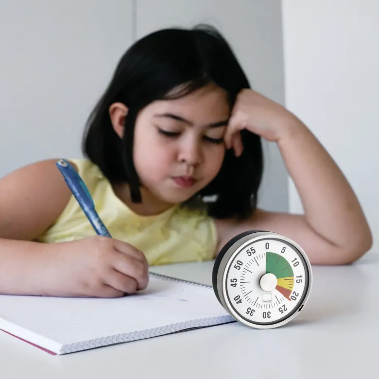 Zeitdauer-Uhr "Automatik" Compact mit Magnet und Ampelscheibe