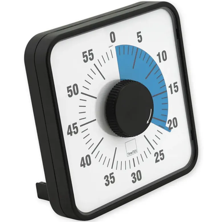 Zeitdauer-Uhr "Automatik" magnetisch, 19x19 cm