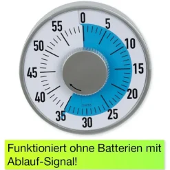 Zeitdauer-Uhr "Automatik" mit Ablauf-Signal