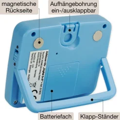 Zeitdauer-Uhr "Digital 3+X", 3 Fixzeiten