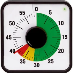 Zeitdauer-Uhr "Melodie" mit Ampelscheibe