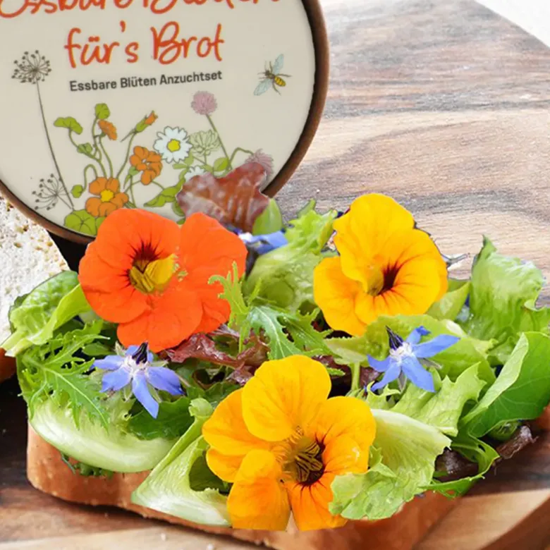 Zuchtset "Essbare Blüten für's Brot"