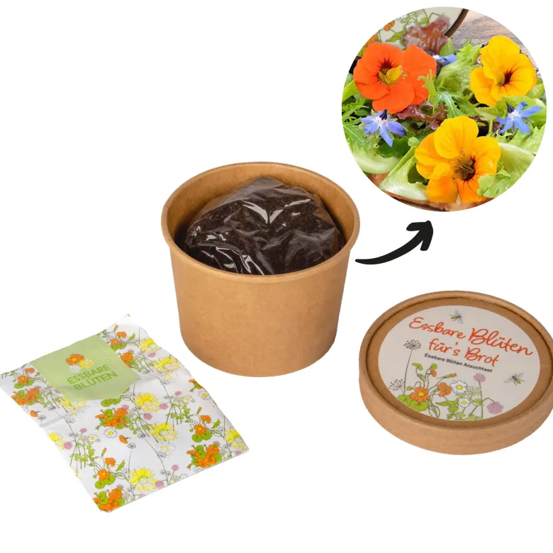 Zuchtset "Essbare Blüten für's Brot"